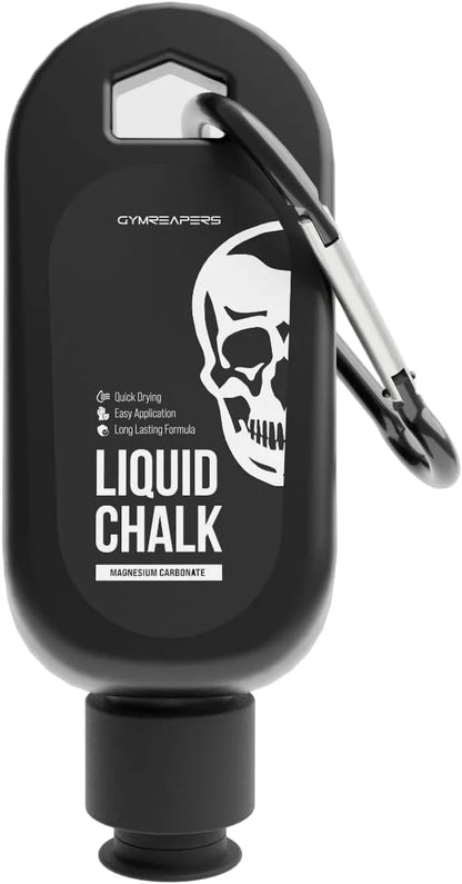 Gymreapers Liquid Chalk - Gym Chalk for Weightlifting, Powerlifting, Gymnastics, Rock Climbing, Tennis - Long Lasting Mess Free Sweat Resistant Workout Chalk
