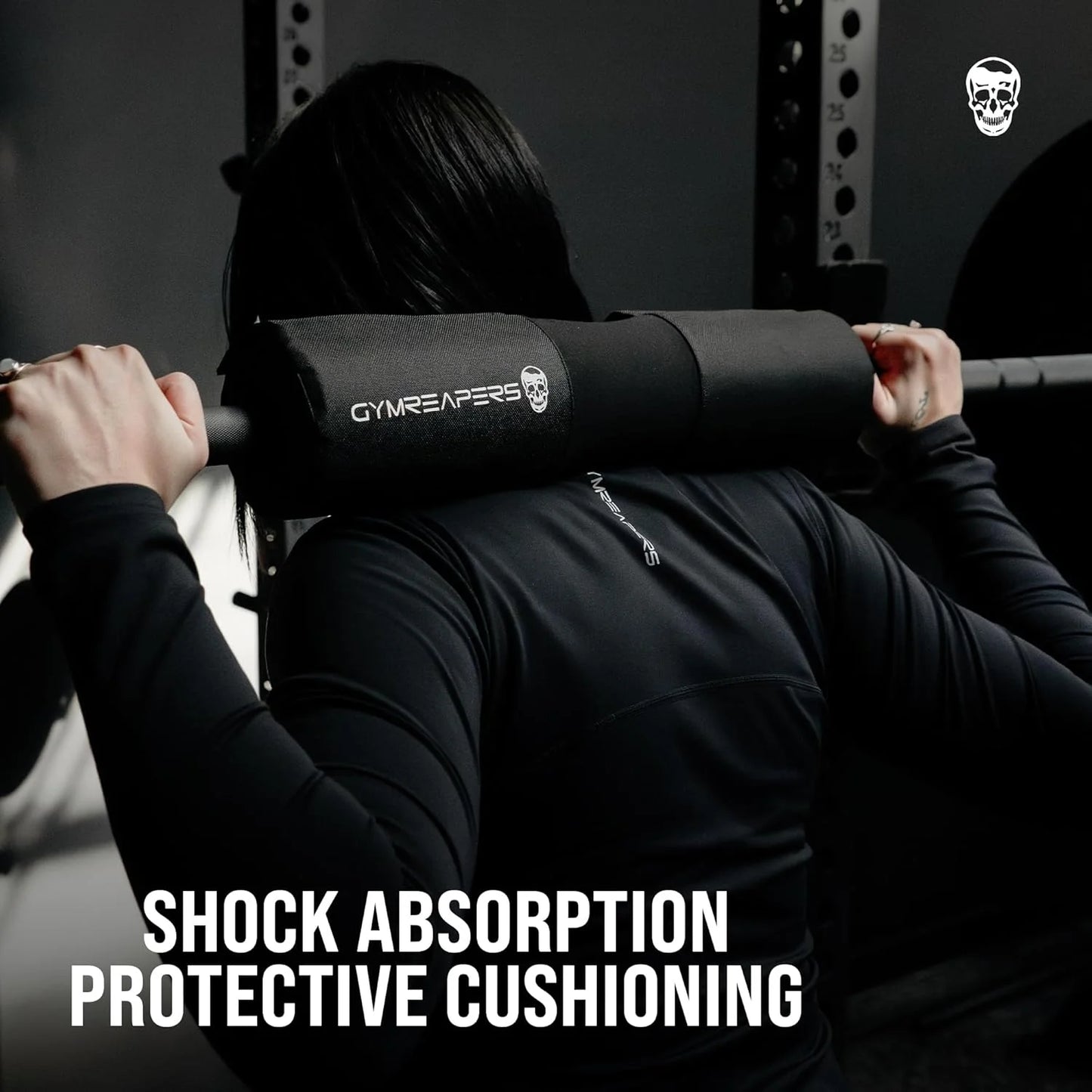 Gymreapers Barbell Squat Pad - Protective Bridge Pad For Hip Thrust, Squats, Lunges - Hip Support, Neck Protection For Bar