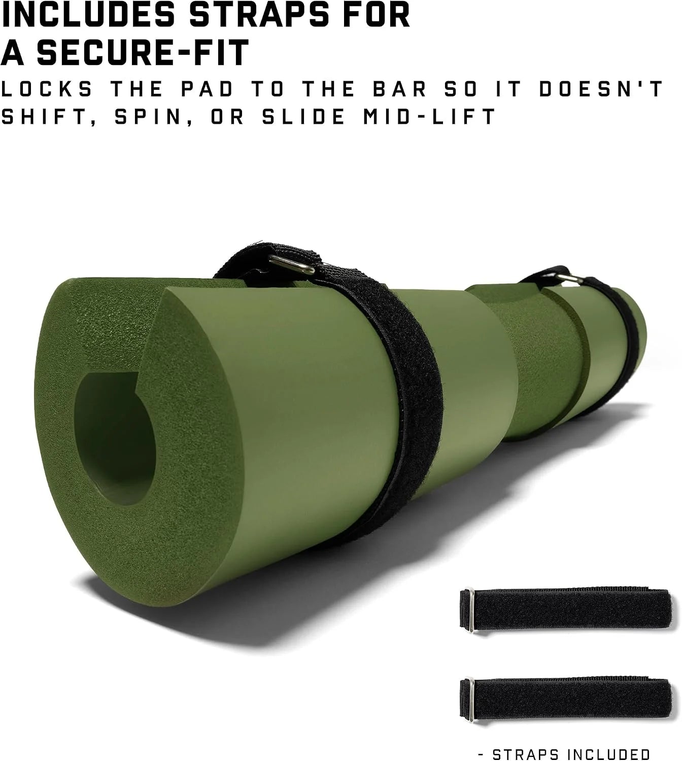 Gymreapers Barbell Squat Pad - Protective Bridge Pad For Hip Thrust, Squats, Lunges - Hip Support, Neck Protection For Bar