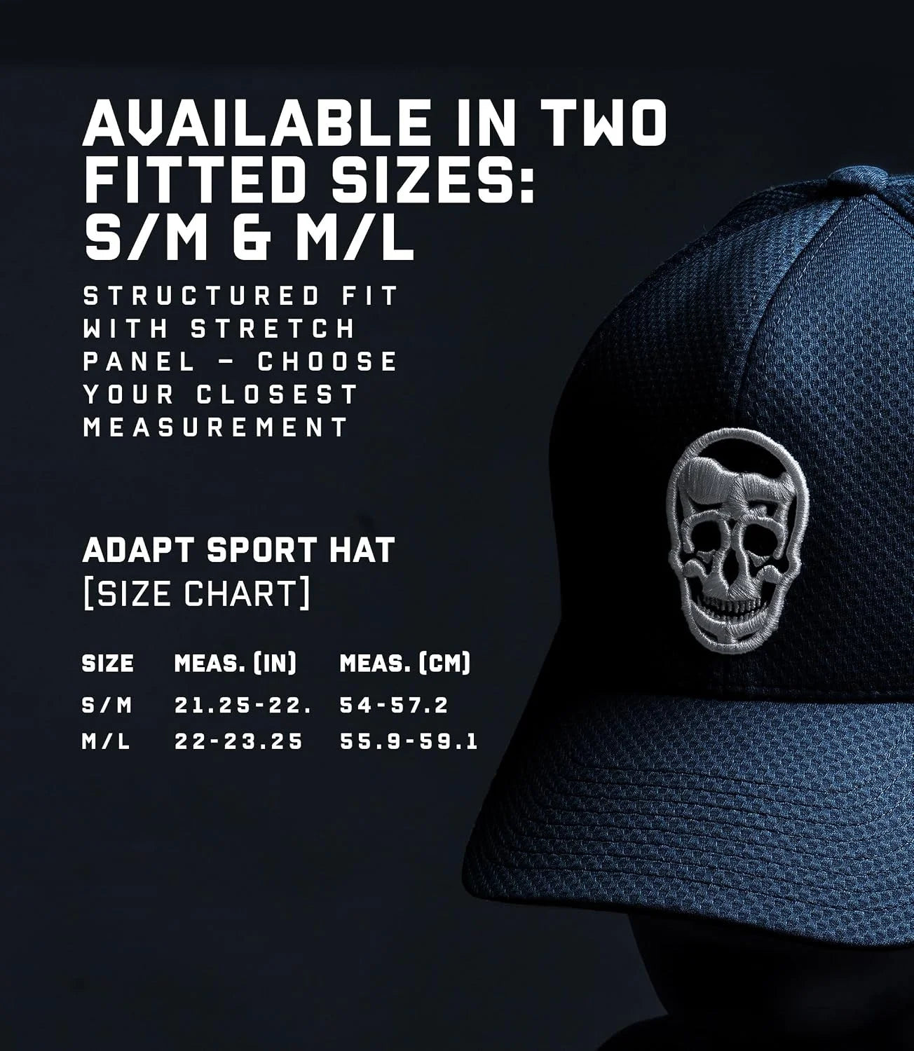 Gymreapers Baseball Hats and Caps for Men| Fitted Hats for Running, Workout, Gym & Outdoor Sports| Moisture Wicking Adapt Cap