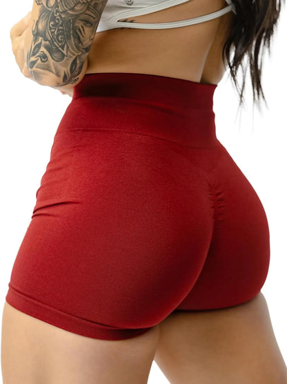 Gymreapers Infinity Seamless Workout Shorts High Waist Biker Shorts for Women Athletic Gym Running Pilates Yoga Sport Short