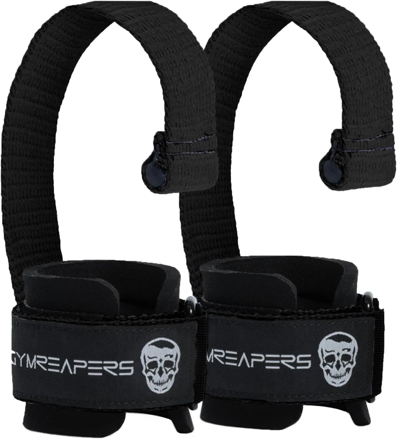Gymreapers Weight Lifting Straps With Dowel - Wrist Straps for Weightlifting - Workout Deadlift Wrist Weights - Reinforced Stitching & Padded Fit Gym Accessories for Strength & Gym Hand Grip