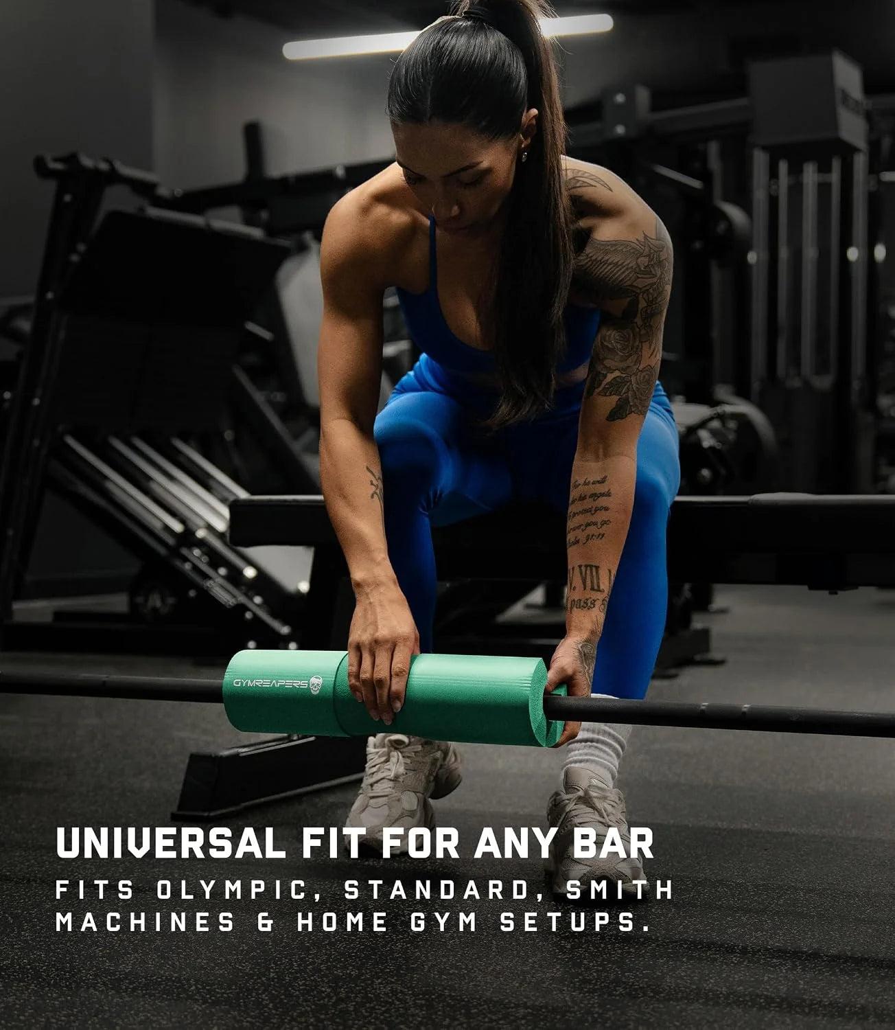 Gymreapers Barbell Squat Pad - Protective Bridge Pad For Hip Thrust, Squats, Lunges - Hip Support, Neck Protection For Bar