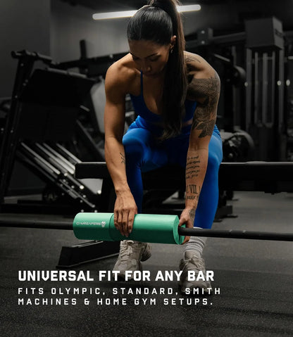 Gymreapers Barbell Squat Pad - Protective Bridge Pad For Hip Thrust, Squats, Lunges - Hip Support, Neck Protection For Bar