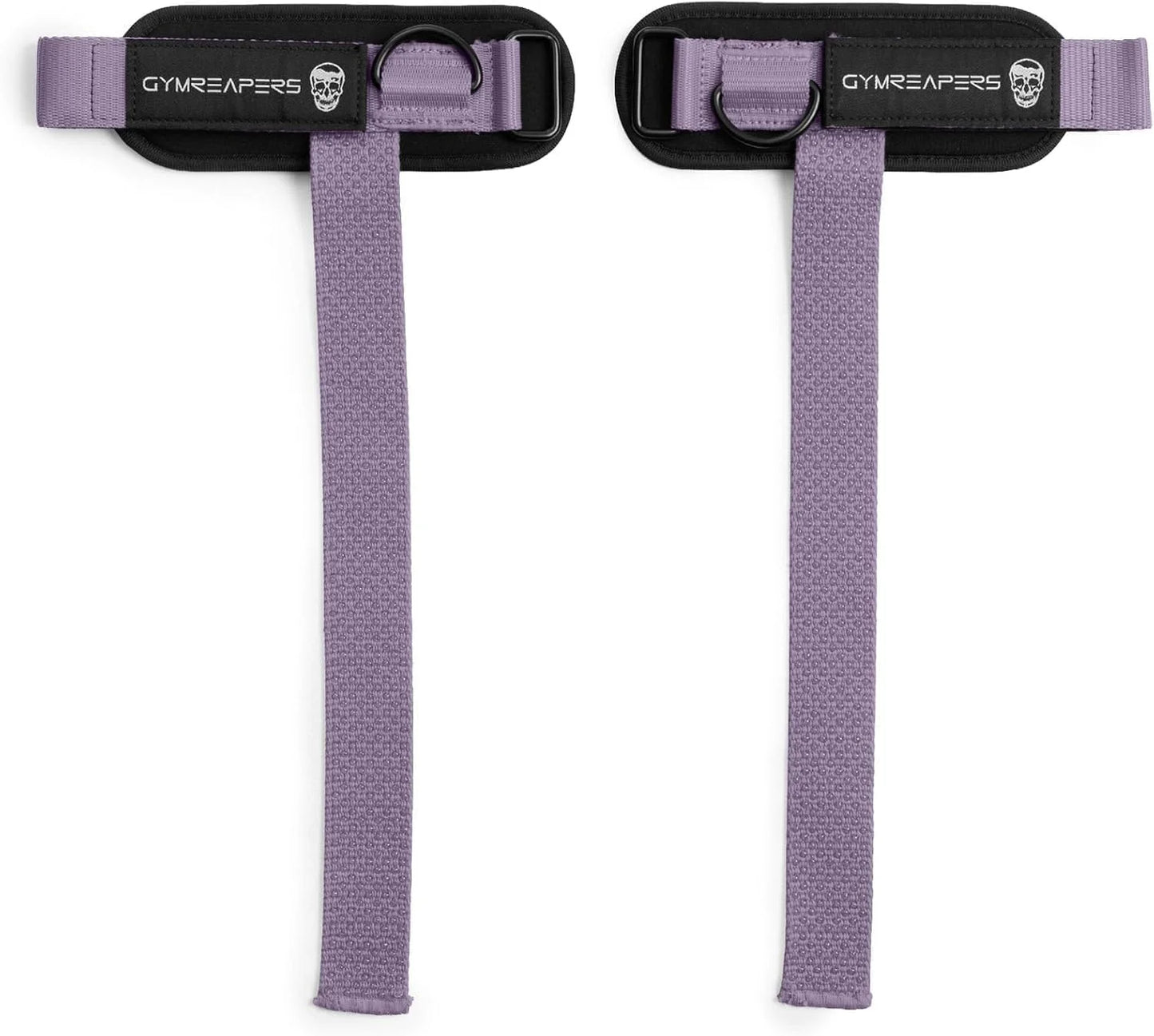 Gymreapers GripLink Lifting Straps – Heavy Duty D-Ring Weight Lifting Wrist Straps with Anti-Slip Silicone Grip Beads, Adjustable Support for Deadlifts, Powerlifting, Cable Machines & Gym Training