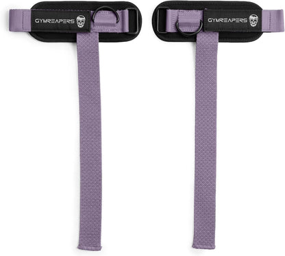 Gymreapers GripLink Lifting Straps – Heavy Duty D-Ring Weight Lifting Wrist Straps with Anti-Slip Silicone Grip Beads, Adjustable Support for Deadlifts, Powerlifting, Cable Machines & Gym Training