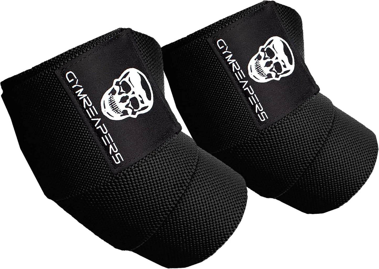 Gymreapers Weightlifting Elbow Wraps (1 Pair) - Flexible 40'' Elbow Compression Strap & Joint Support Brace - for Bench Press, Powerlifting, and Pressing