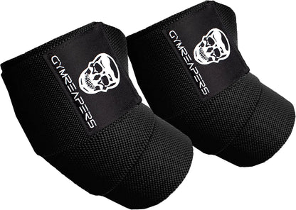 Gymreapers Weightlifting Elbow Wraps (1 Pair) - Flexible 40'' Elbow Compression Strap & Joint Support Brace - for Bench Press, Powerlifting, and Pressing