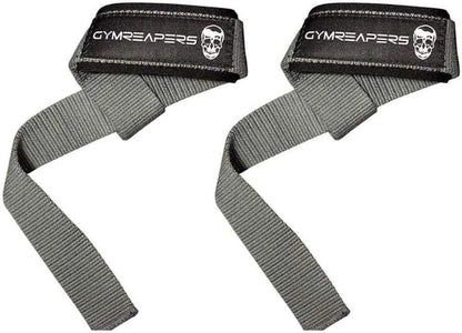 Gymreapers Lifting Wrist Straps for Weightlifting, Bodybuilding, Powerlifting, Strength Training, & Deadlifts - Padded Neoprene with 18" Cotton