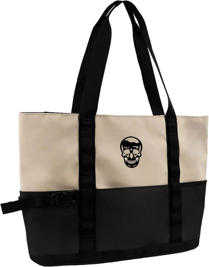 Gymreapers Laptop Tote Bag for Women - 22.5L Waterproof Tote Bag with Zipper for Travel & Gym