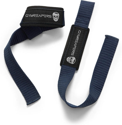 Gymreapers Lifting Wrist Straps for Weightlifting, Bodybuilding, Powerlifting, Strength Training, & Deadlifts - Padded Neoprene with 18" Cotton