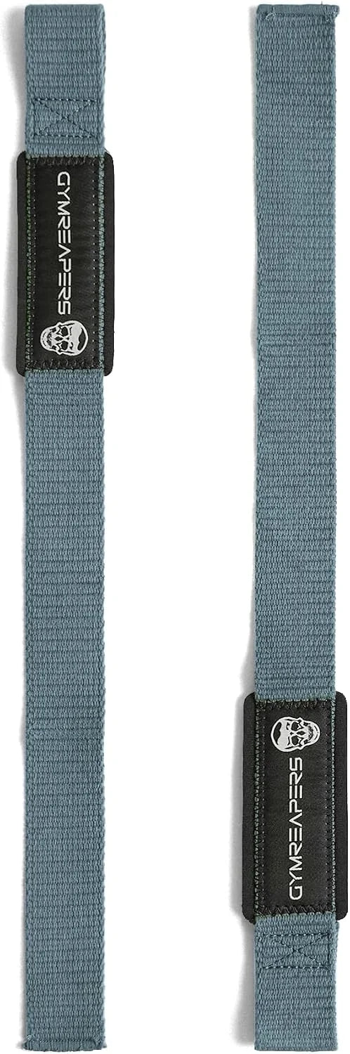 Gymreapers Lifting Wrist Straps for Weightlifting, Bodybuilding, Powerlifting, Strength Training, & Deadlifts - Padded Neoprene with 18" Cotton
