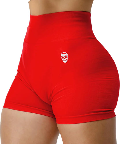 Gymreapers Infinity Seamless Workout Shorts High Waist Biker Shorts for Women Athletic Gym Running Pilates Yoga Sport Short
