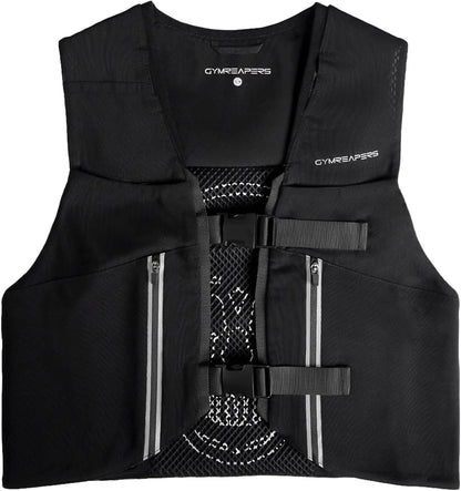 Gymreapers Run Vest for Women & Men Lightweight Breathable Hydration Backpack for Marathon, Trail Race, Jogging, Cycling & Hiking Zippered Pockets for Running Accessories
