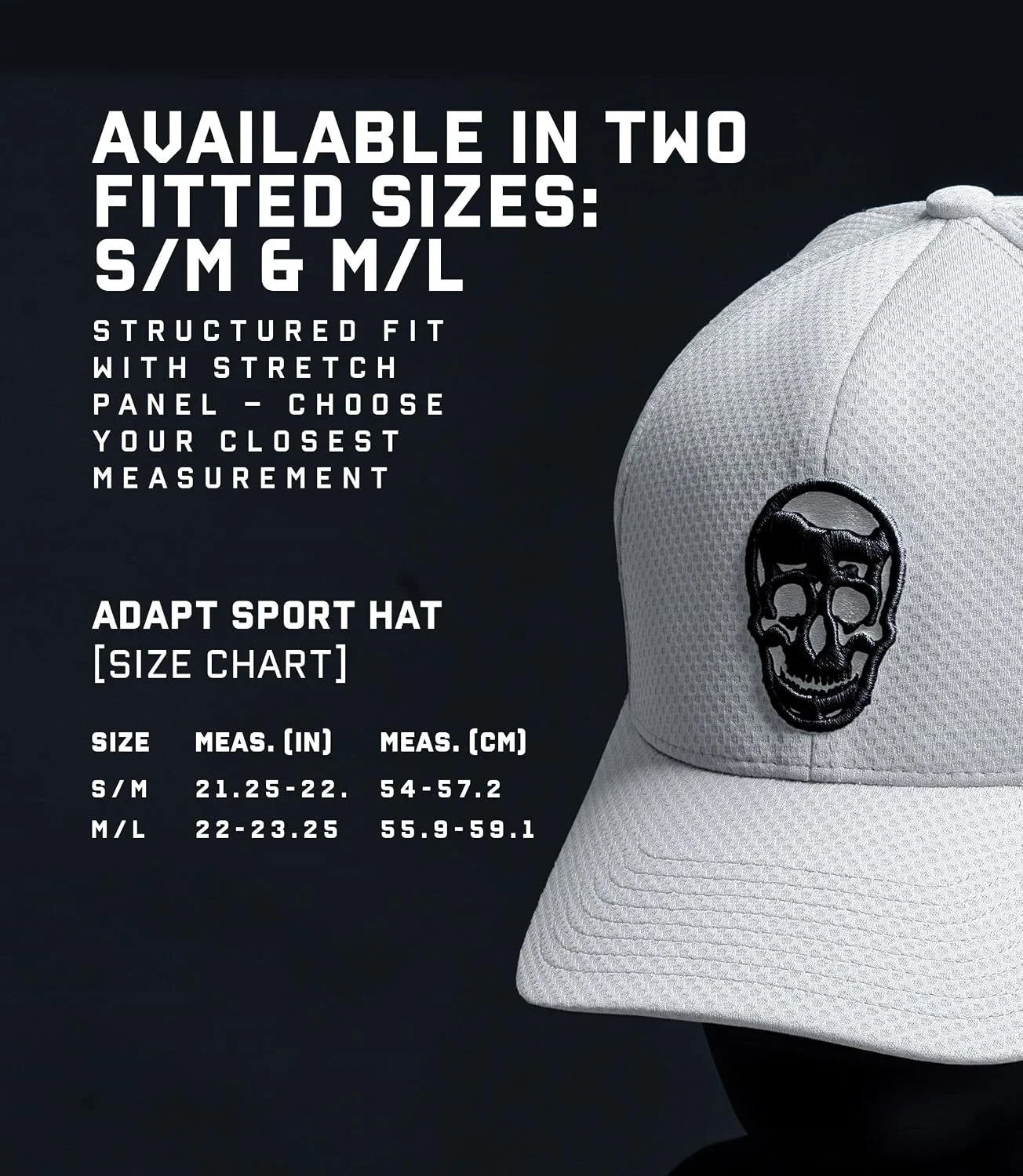 Gymreapers Baseball Hats and Caps for Men| Fitted Hats for Running, Workout, Gym & Outdoor Sports| Moisture Wicking Adapt Cap