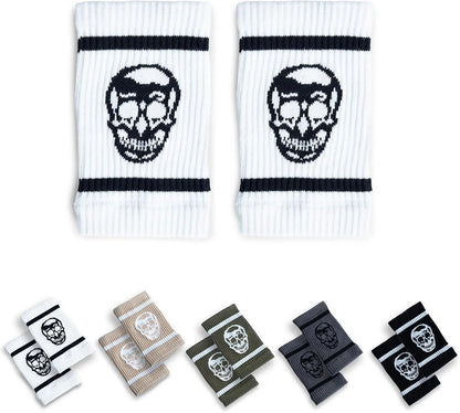 Gymreapers Sweat-Wicking Wrist Sweatbands – Breathable Cotton-Blend Athletic Wristbands for Gym, Tennis, Basketball, Running – Non-Slip, Durable Workout & Training Gear