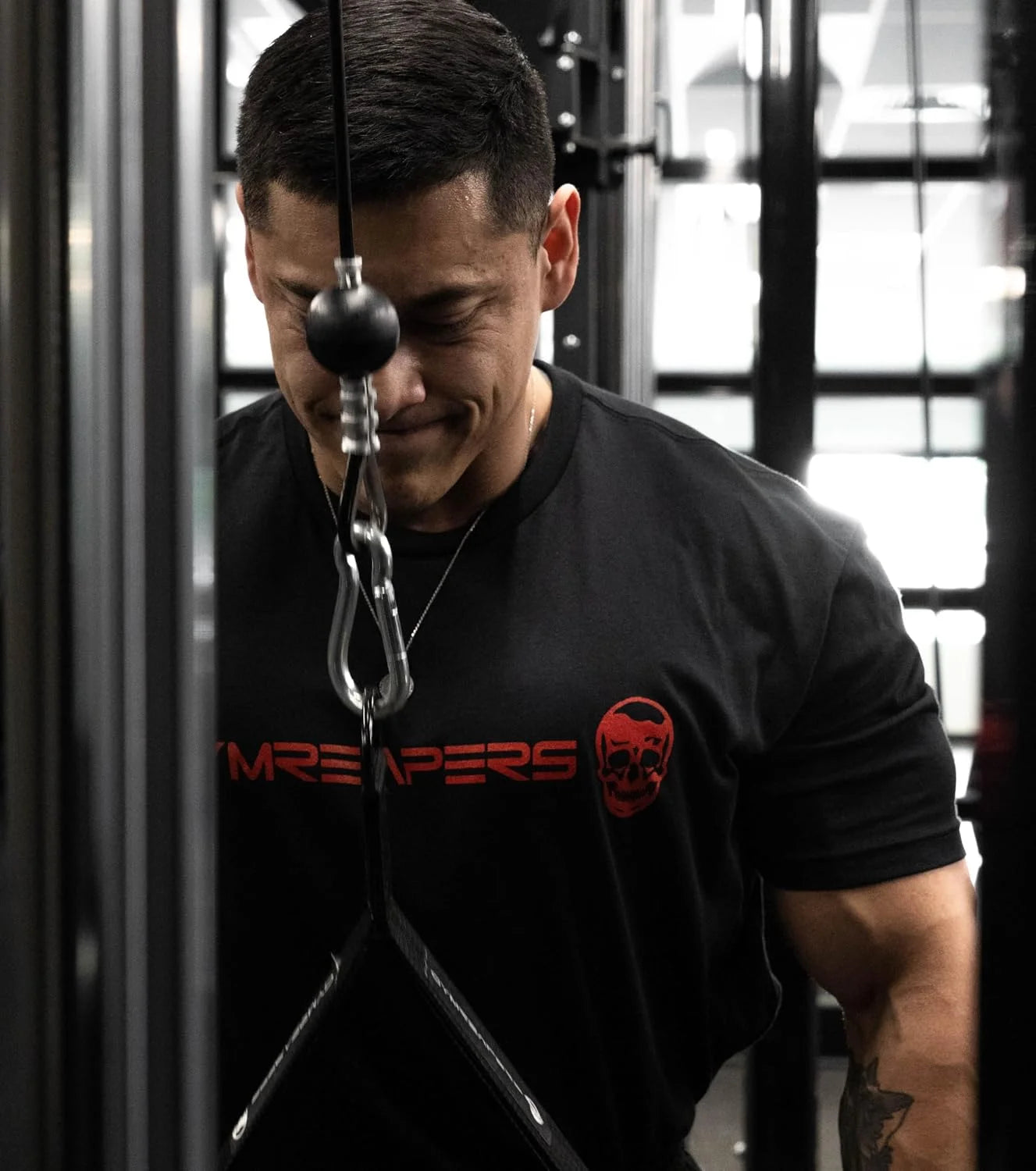 Gymreapers Moisture Wicking Short Sleeve T-Shirt for Men - Crew Neck Workout Shirts - Casual Gym Cotton Everyday Tee
