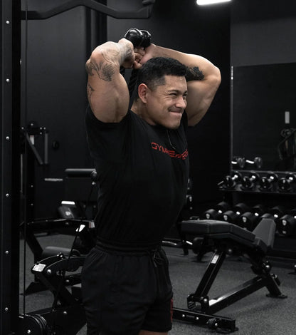 Gymreapers Moisture Wicking Short Sleeve T-Shirt for Men - Crew Neck Workout Shirts - Casual Gym Cotton Everyday Tee