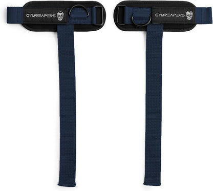 Gymreapers GripLink Lifting Straps – Heavy Duty D-Ring Weight Lifting Wrist Straps with Anti-Slip Silicone Grip Beads, Adjustable Support for Deadlifts, Powerlifting, Cable Machines & Gym Training