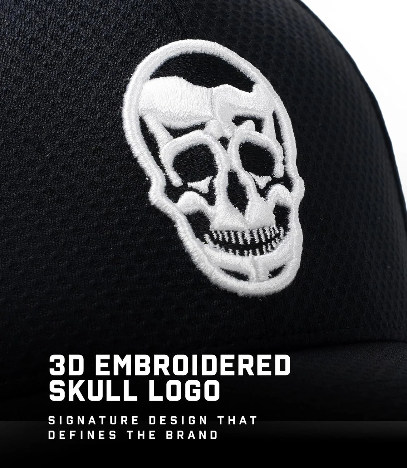 Gymreapers Baseball Hats and Caps for Men| Fitted Hats for Running, Workout, Gym & Outdoor Sports| Moisture Wicking Adapt Cap
