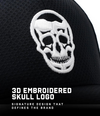 Gymreapers Baseball Hats and Caps for Men| Fitted Hats for Running, Workout, Gym & Outdoor Sports| Moisture Wicking Adapt Cap