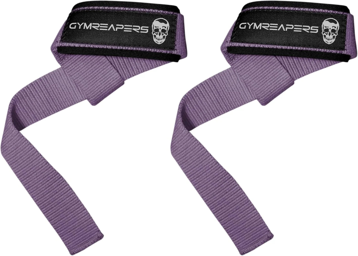 Gymreapers Lifting Wrist Straps for Weightlifting, Bodybuilding, Powerlifting, Strength Training, & Deadlifts - Padded Neoprene with 18" Cotton