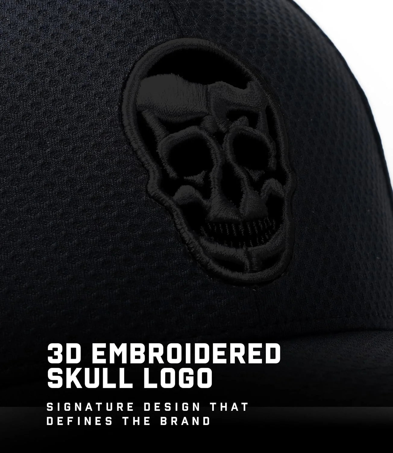 Gymreapers Baseball Hats and Caps for Men| Fitted Hats for Running, Workout, Gym & Outdoor Sports| Moisture Wicking Adapt Cap
