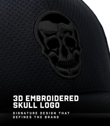 Gymreapers Baseball Hats and Caps for Men| Fitted Hats for Running, Workout, Gym & Outdoor Sports| Moisture Wicking Adapt Cap