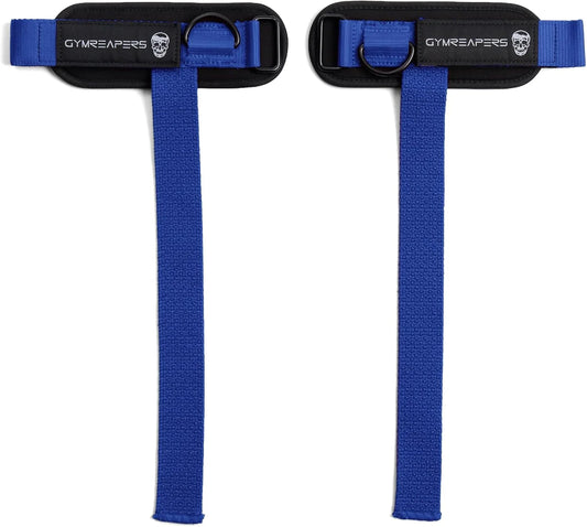 Gymreapers GripLink Lifting Straps – Heavy Duty D-Ring Weight Lifting Wrist Straps with Anti-Slip Silicone Grip Beads, Adjustable Support for Deadlifts, Powerlifting, Cable Machines & Gym Training