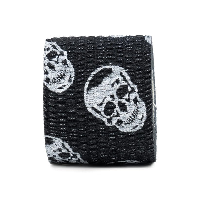 Gymreapers Hook Grip Weightlifting Tape (3 Pack) Premium Adhesive Thumb Skull Tape for Finger Protection, Powerlifting, Exercise & Cross Training - Athletic Sweat Proof Tape
