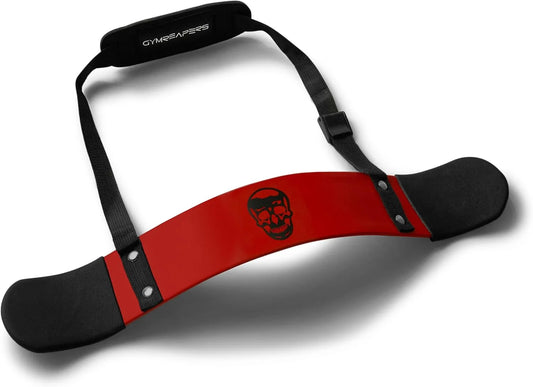 Gymreapers Bicep Arm Blaster - Bicep Curl Isolator w/Contoured, Padded Edges - Adjustable Bicep Bomber for Weightlifting & Bodybuilding